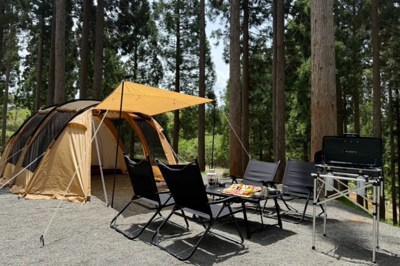 初心者の方には「手ぶらキャンプセット」がおススメ！